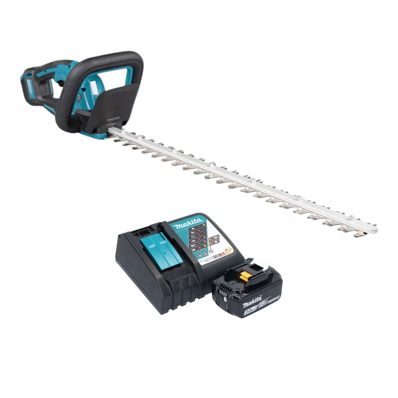 Makita DUH 606 RF Akku Heckenschere 18 V 600 mm Brushless + 1x Akku 3,0 Ah + Ladegerät