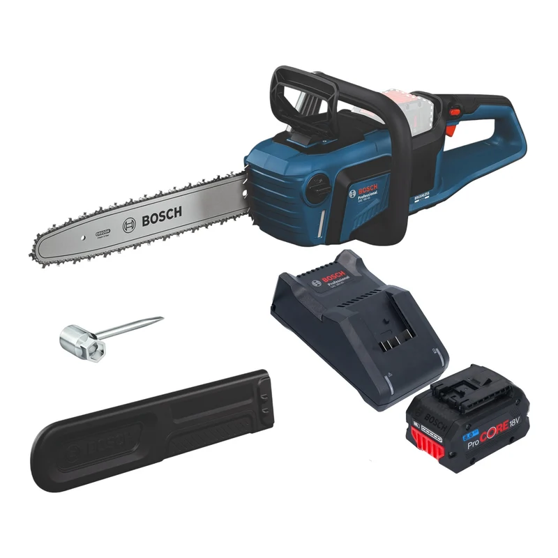 Bosch GKE 18V-40 Professional Akku Kettensäge 18 V 40 cm Brushless + 1x ProCORE Akku 8,0 Ah + Ladegerät