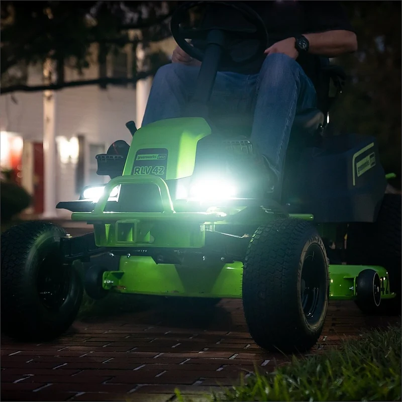 80V 42" Cordless Battery CrossoverT Riding Lawn Mower, Twelve (12) 4.0 Ah Batteries and (3) Dual-Port Turbo Chargers, CRT4281