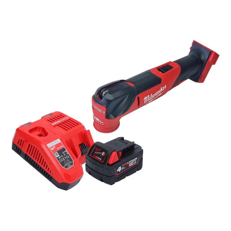 Milwaukee M18 FMT-401 Akku Multitool 18 V Brushless + 1x Akku 4,0 Ah + Ladegerät