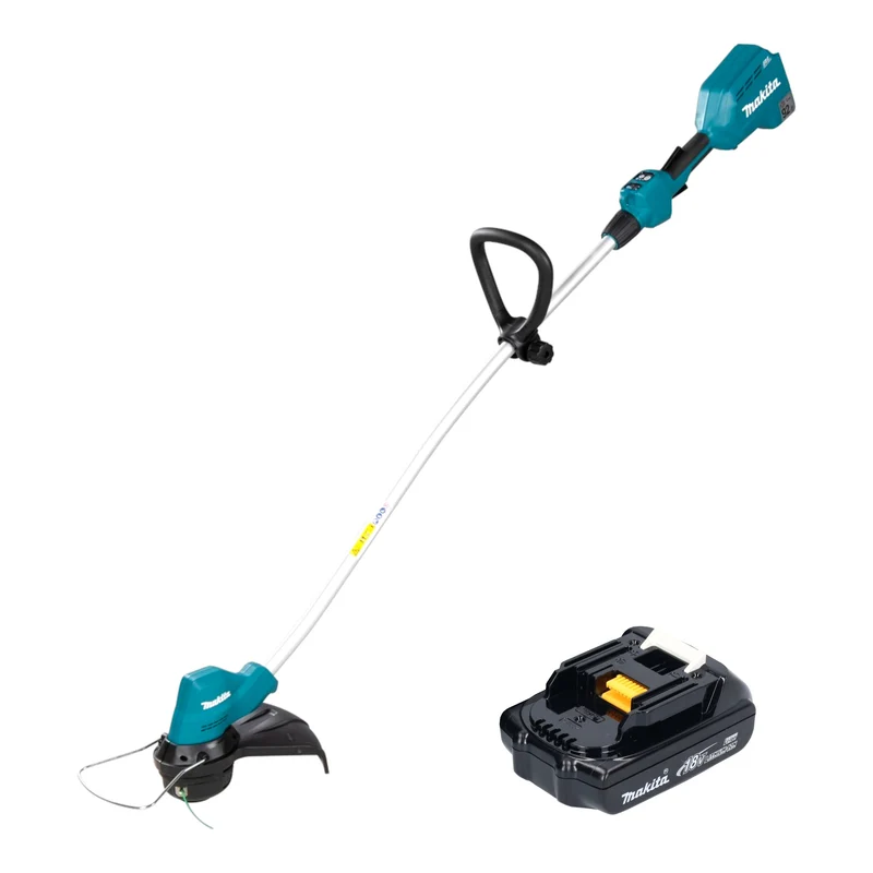 Makita DUR 189 Y Akku Rasentrimmer 18 V 300 mm Brushless + 1x Akku 1,5 Ah - ohne Ladegerät