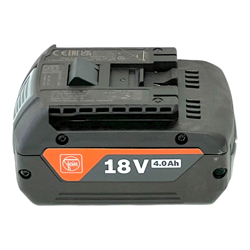 Fein GBA 18 V 4.0 Ah AS Akkupack kompatibel mit Bosch AMPShare ( 92604345020 ) wie Bosch GBA 18V 1600Z00038