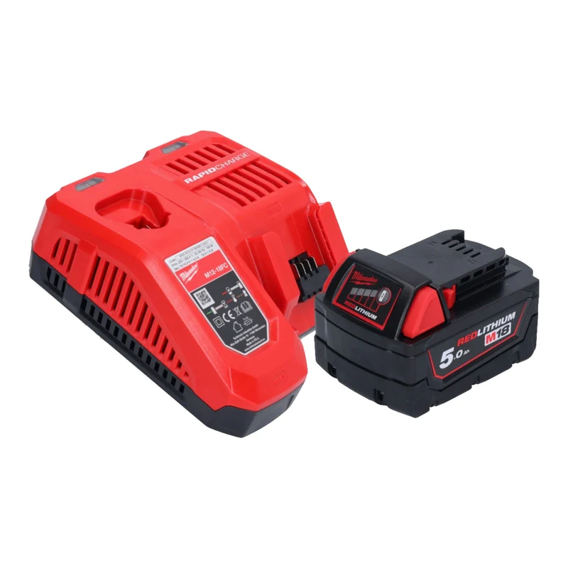 Milwaukee M18 FMT-501 Akku Multitool 18 V Brushless + 1x Akku 5,0 Ah + Ladegerät