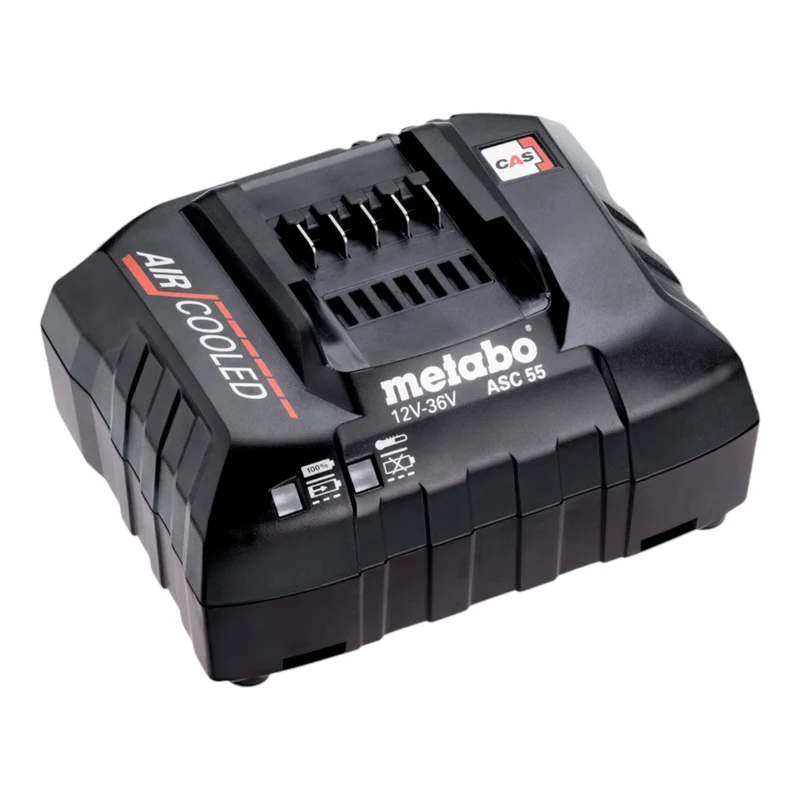 Metabo Basis Set 2x LiHD Akkupack 12 V 4,0 Ah Akku + ASC 55 Ladegerät ( 685301000 )