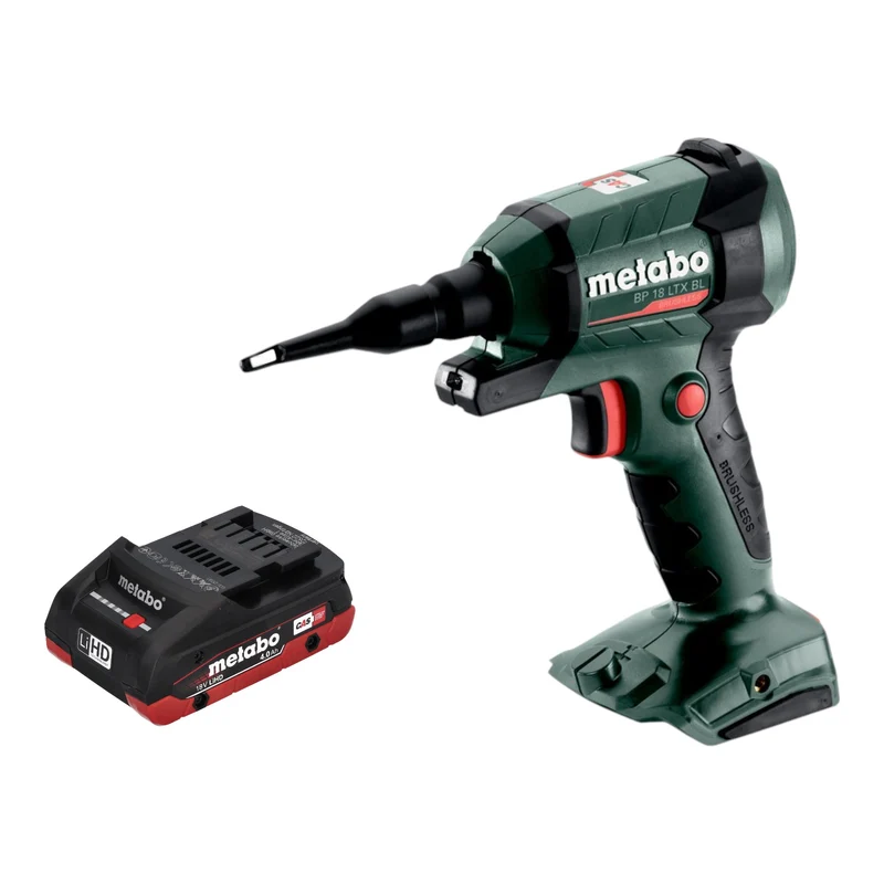 Metabo BP 18 LTX BL Akku Blaspistole 18 V Brushless + 1x LiHD Akku 4,0 Ah - ohne Ladegerät