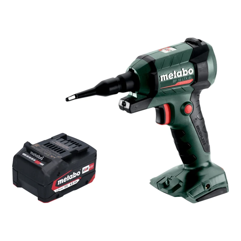 Metabo BP 18 LTX BL Akku Blaspistole 18 V Brushless + 1x Akku 4,0 Ah - ohne Ladegerät