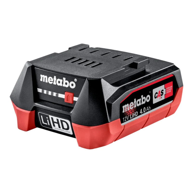 Metabo Akku Set 3x LiHD Akkupack 12 V 4,0 Ah / 4000 mAh Li-Ion mit Ladestandanzeige ( 3x 625349000 )