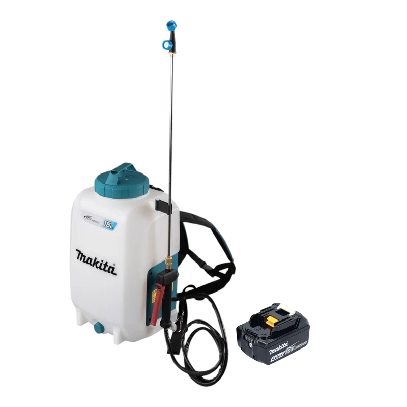 Makita DUS 158 M Akku Druckspritze 18 V 15 l 5,0 bar + 1x Akku 4,0 Ah - ohne Ladegerät