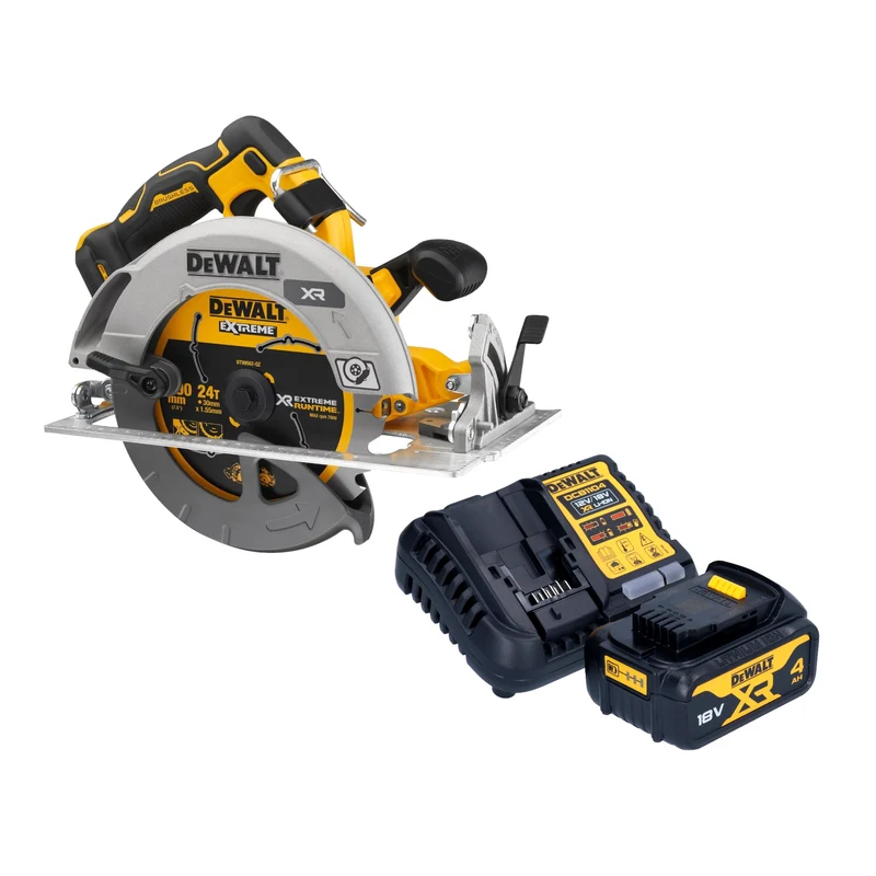 DeWalt DCS 573 M1 Akku Handkreissäge 18 V 190 x 30 mm Brushless + 1x Akku 4,0 Ah + Ladegerät