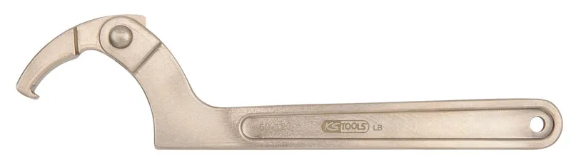 KS TOOLS BRONZEplus Gelenk-Hakenschlüssel Ø 115-170 mm ( 963.8209 )