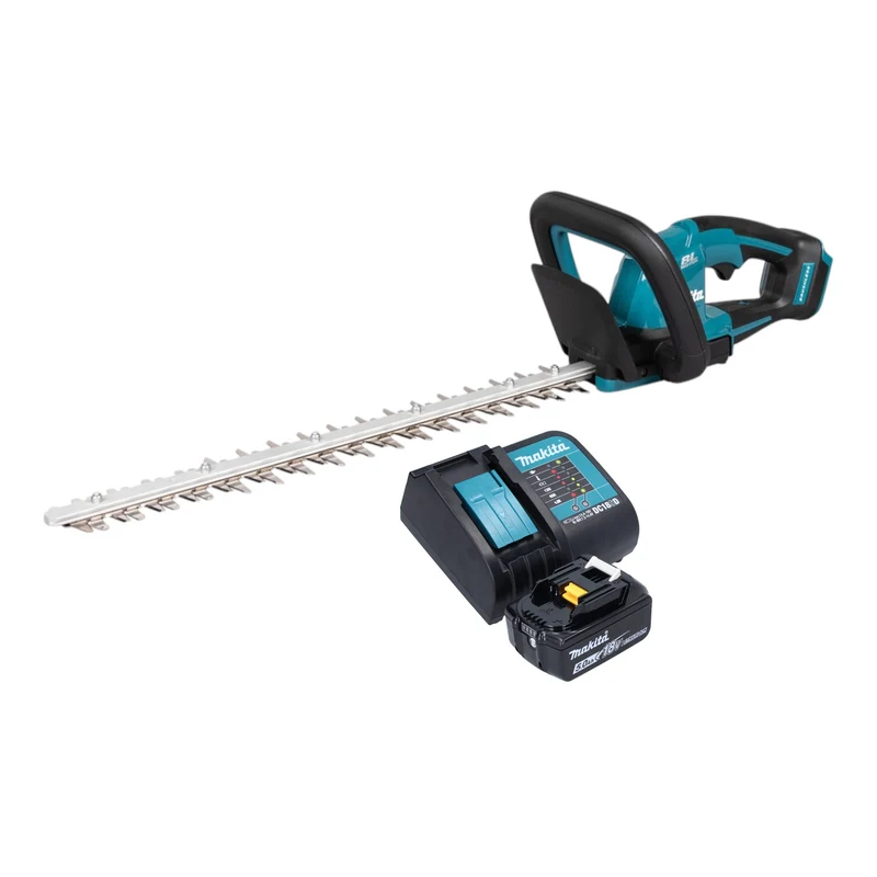 Makita DUH 506 ST Akku Heckenschere 18 V 50 cm Brushless + 1x Akku 5,0 Ah + Ladegerät