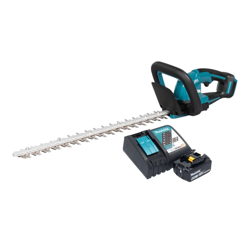 Makita DUH 506 RG Akku Heckenschere 18 V 50 cm Brushless + 1x Akku 6,0 Ah + Ladegerät