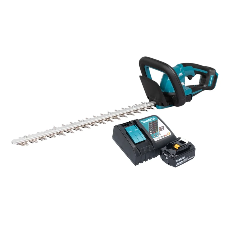 Makita DUH 506 RF Akku Heckenschere 18 V 50 cm Brushless + 1x Akku 3,0 Ah + Ladegerät