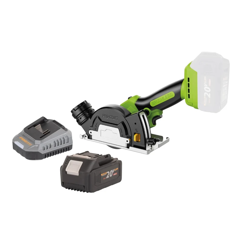 Procraft PCA16-BB Mini Akku Universalsäge 20 V 85 mm Brushless + 1x Akku 4,0 Ah + Ladegerät