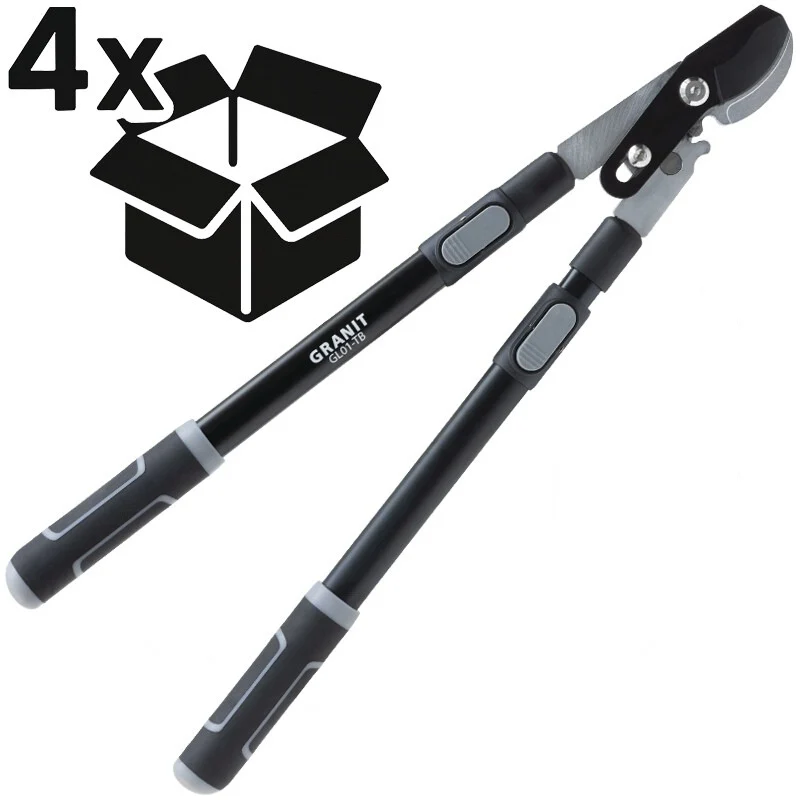 GRANIT BLACK EDITION VPE4 Bypass-Teleskopastschere – 645 - 900 mm