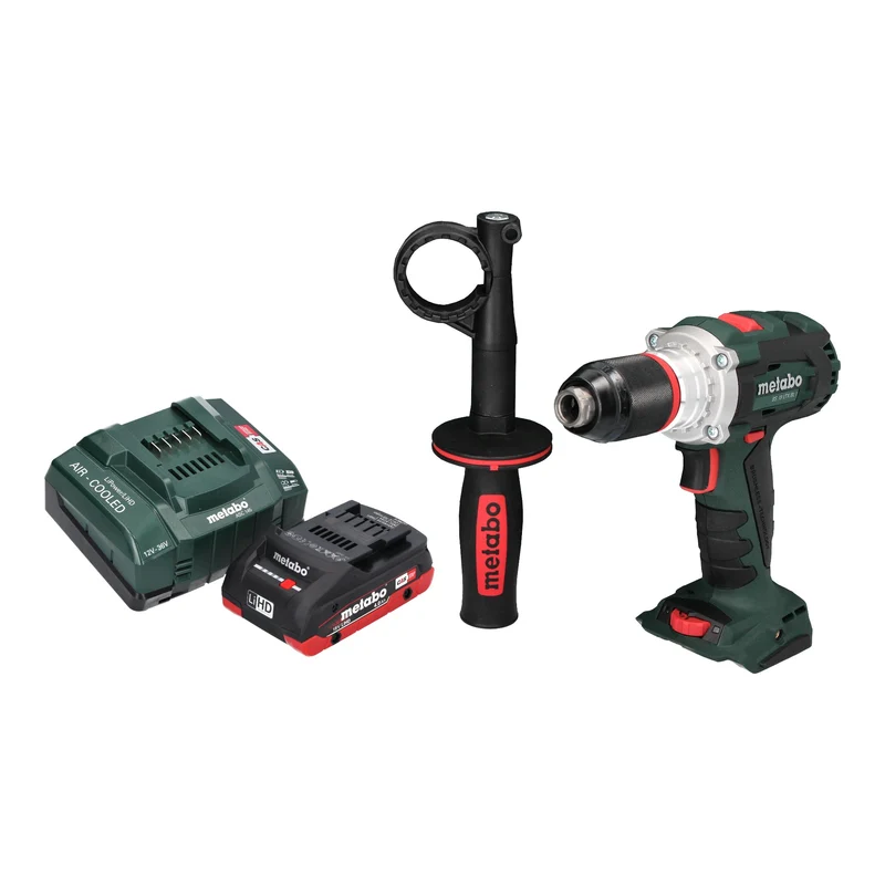 Metabo BS 18 LTX BL I Akku Bohrschrauber 18 V 130 Nm Brushless + 1x LiHD Akku 4,0 Ah + Ladegerät