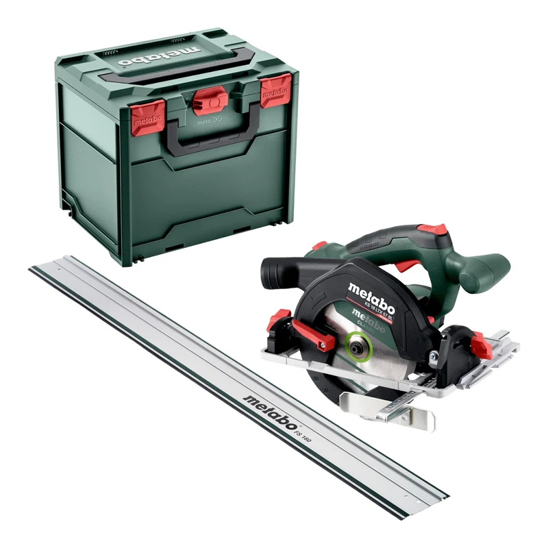 Metabo KS 18 LTX 57 BL Akku Handkreissäge 18 V 57 mm + FS 160 Führungsschiene ( 691222000 ) + Metabox - ohne Akku, ohne Ladegerät