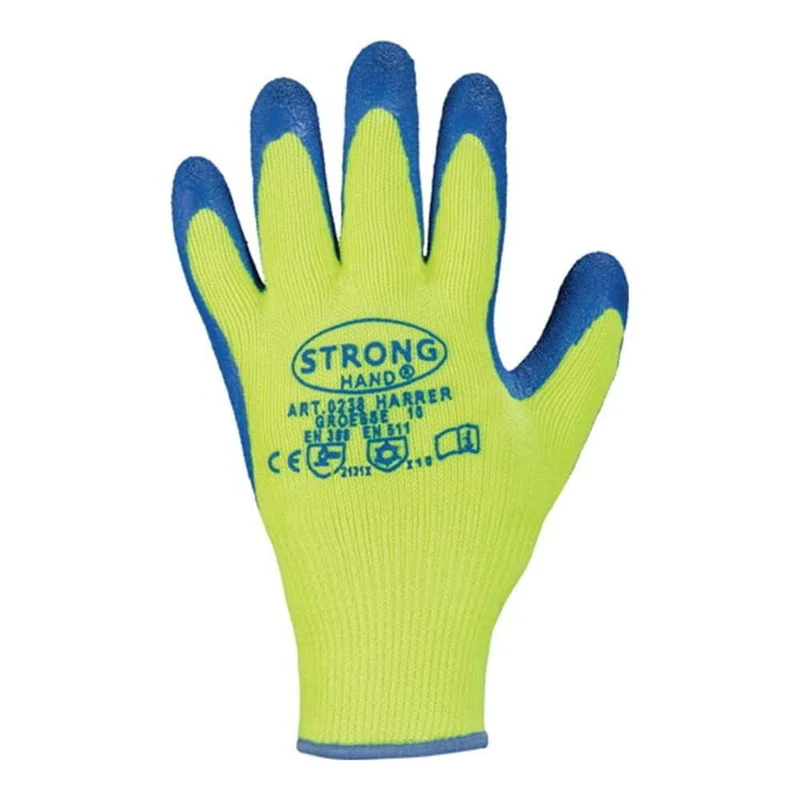 STRONGHAND Kälteschutzhandschuhe Harrer Größe 10 gelb/blau 12 Paar ( 4000371043 )