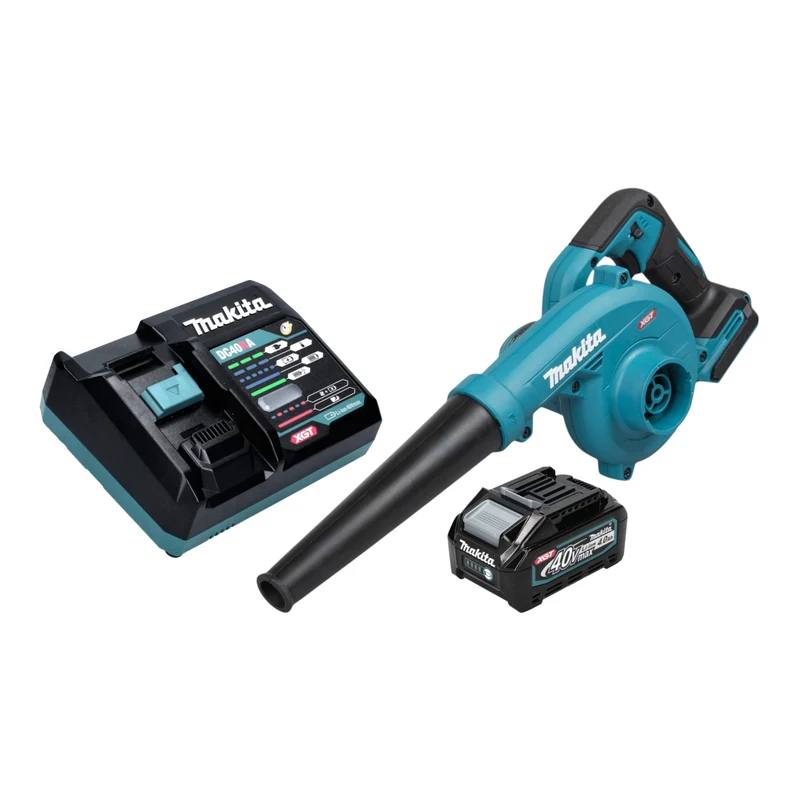 Makita UB 002 GM101 Akku Gebläse 40 V max. + 1x Akku 4,0 Ah + Ladegerät