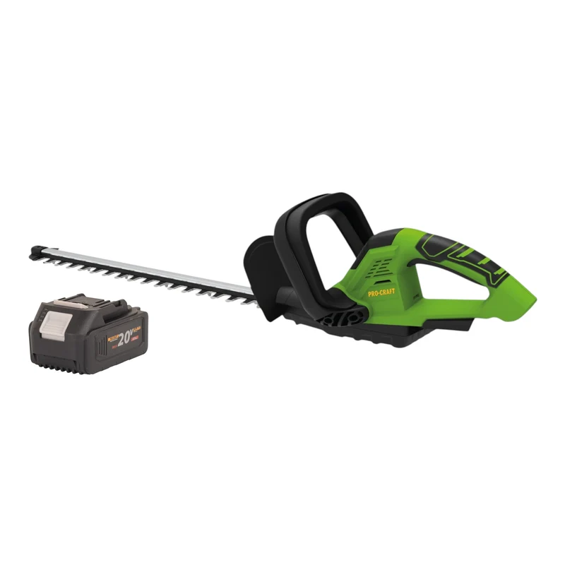 Procraft PZA24bb Akku Heckenschere 20 V 510 mm Brushless + 1x Akku 4,0 Ah - ohne Ladegerät