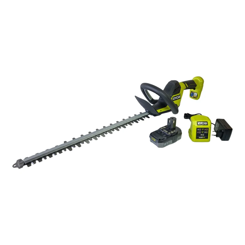 RYOBI RY18HT50A-120 Akku Heckenschere 18 V ONE+ 50 cm ( 5133005378 ) + 1x Akku 2,0 Ah + Ladegerät