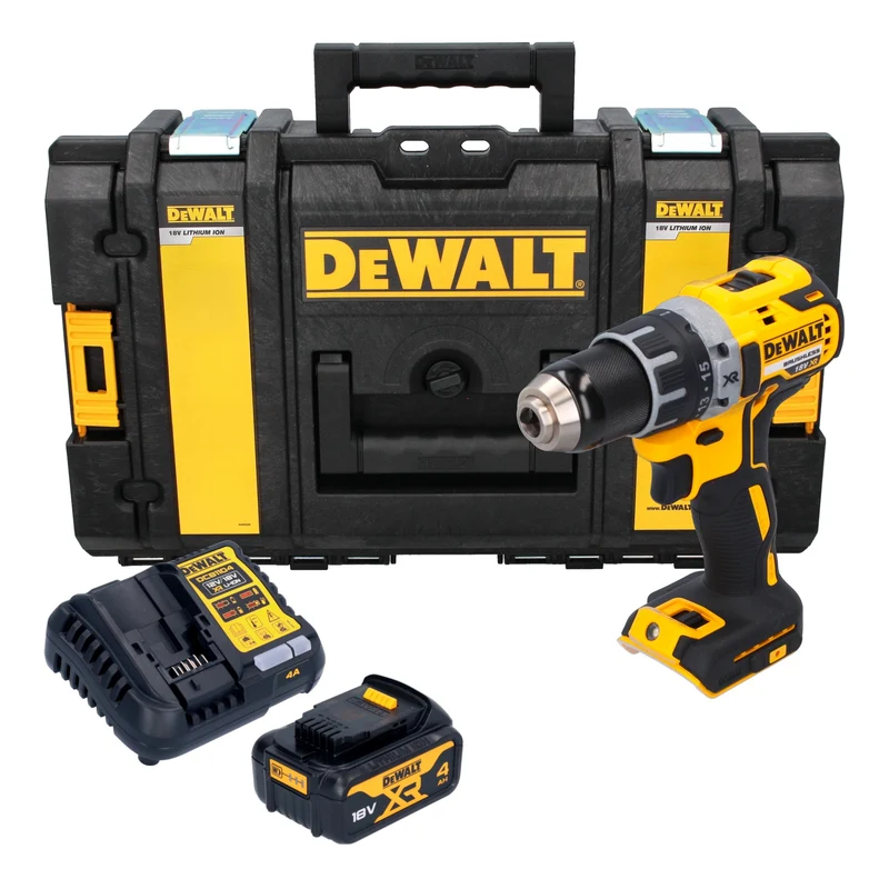 DeWalt DCD 791 M1 Akku Bohrschrauber 18 V 70 Nm Brushless + 1x Akku 4,0 Ah + Ladegerät + Tough Box