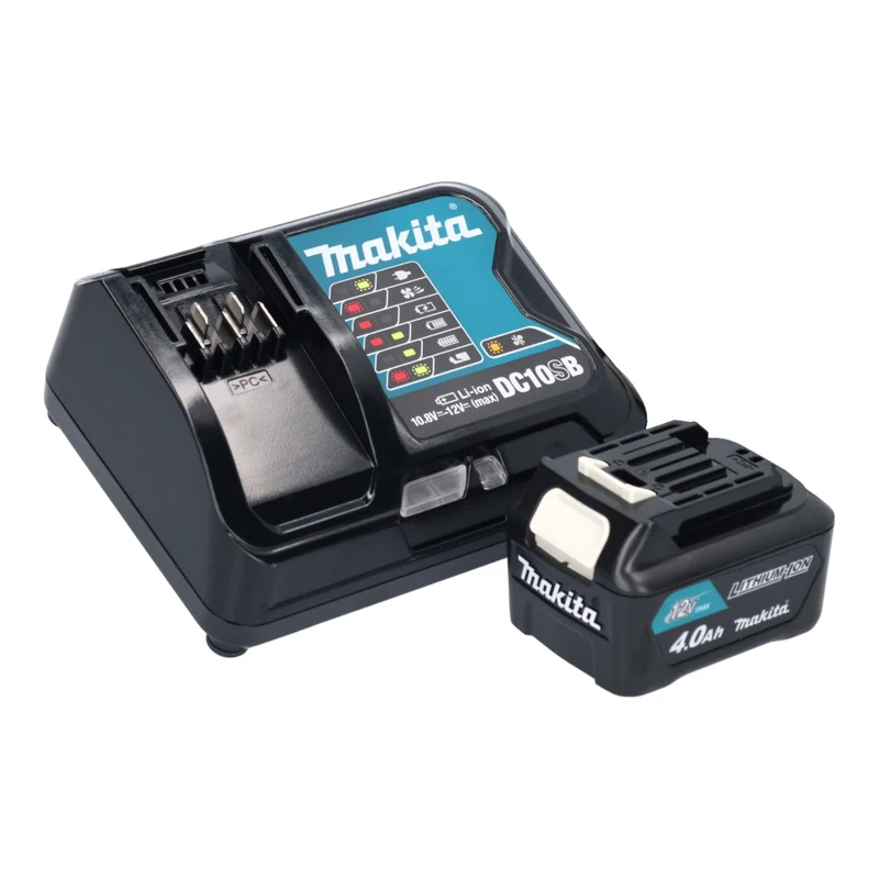 Makita HP 332 DSM1E Akku Schlagbohrschrauber 12 V max. 35 Nm Brushless + 1x Akku 4,0 Ah + Ladegerät + Koffer