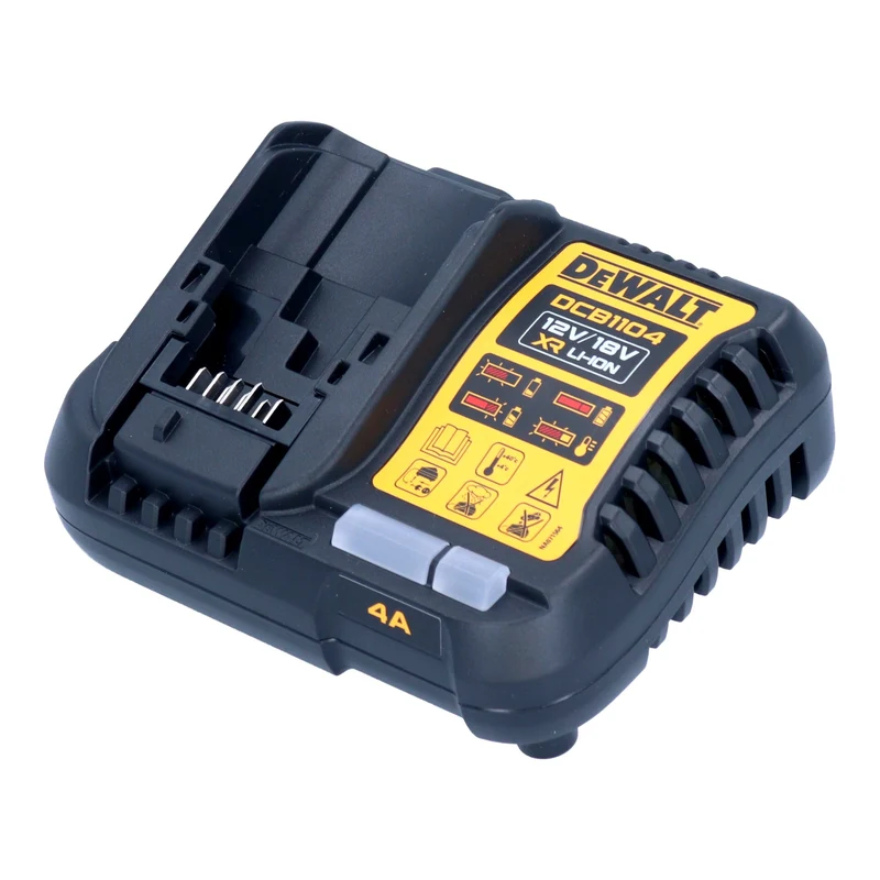 DeWalt DCB 1104 E2T Akku Starter Set 18 V mit 2x Powerstack Akku 1,7 Ah + DCB 1104 Ladegerät + TSTAK