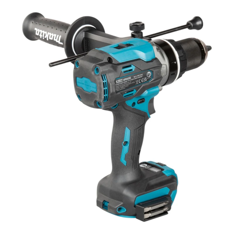 Makita HP 003 GU101 Akku Schlagbohrschrauber 40 V max. 180 Nm Brushless + 1x Akku 4,0 Ah + Ladegerät + Makpac