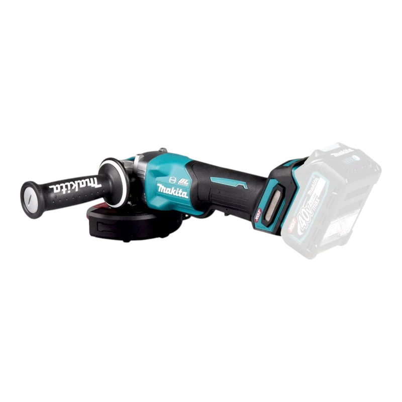 Makita GA 047 GU201 Akku Winkelschleifer 40 V max. 125 mm X-LOCK Brushless + 2x Akku 4,0 Ah + Ladegerät