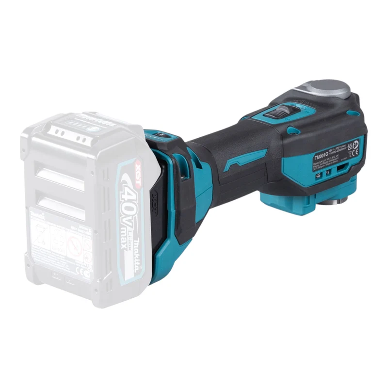Makita TM 001 GU101 Akku Multifunktionswerkzeug 40 V max. Starlock Max Brushless + 1x Akku 4,0 Ah + Ladegerät