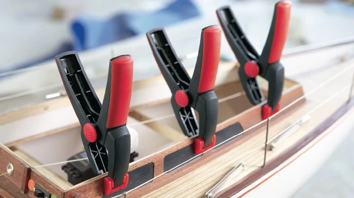 Bessey Federzwinge Clippix XC ( 4000831158 ) Spannweite max. 25 mm Ausladung 30 mm 10 Stück