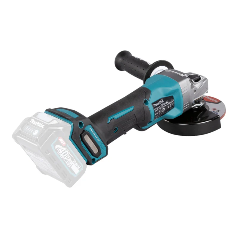 Makita GA 016 GU101 Akku Winkelschleifer 40 V max. 125 mm Brushless + 1x Akku 4,0 Ah + Ladegerät