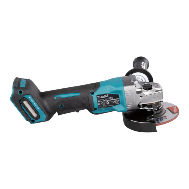 Makita GA 016 GU101 Akku Winkelschleifer 40 V max. 125 mm Brushless + 1x Akku 4,0 Ah + Ladegerät