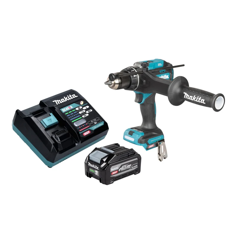 Makita HP 003 GU101 Akku Schlagbohrschrauber 40 V max. 180 Nm Brushless + 1x Akku 4,0 Ah + Ladegerät