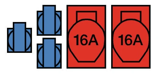 Jäger Direkt Kunststoffwandverteiler ( 4000873990 ) Verschraubung M32