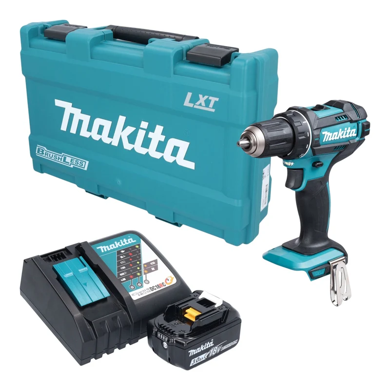 Makita DDF 482 RF1K Akku Bohrschrauber 18 V 62 Nm + 1x Akku 3,0 Ah + Ladegerät + Koffer
