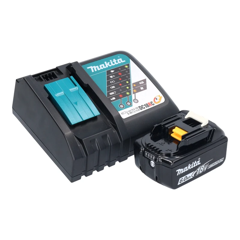 Makita DDF 083 RG1K Akku Bohrschrauber 18 V 40 Nm 1/4" Brushless + 1x Akku 6,0 Ah + Ladegerät + Koffer