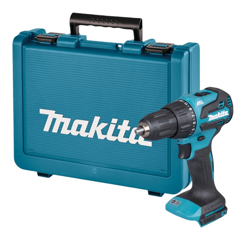 Makita DHP 490 ZE Akku Schlagbohrschrauber 18 V 65 Nm Brushless + Koffer - ohne Akku, ohne Ladegerät