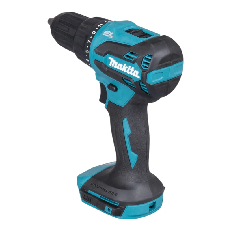 Makita DHP 490 RTE Akku Schlagbohrschrauber 18 V 65 Nm Brushless + 2x Akku 5,0 Ah + Ladegerät + Koffer