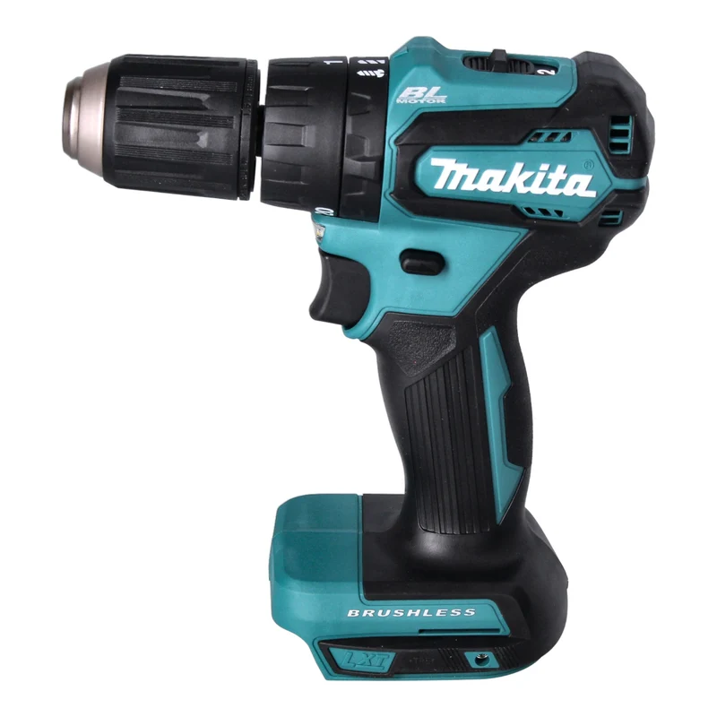 Makita DHP 483 RME Akku Schlagbohrschrauber 18 V 40 Nm Brushless + 2x Akku 4,0 Ah + Ladegerät + Koffer