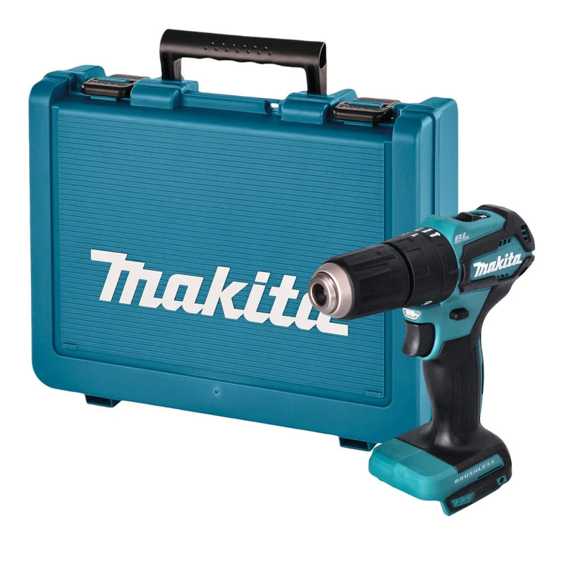Makita DHP 483 ZE Akku Schlagbohrschrauber 18 V 40 Nm Brushless + Koffer - ohne Akku, ohne Ladegerät