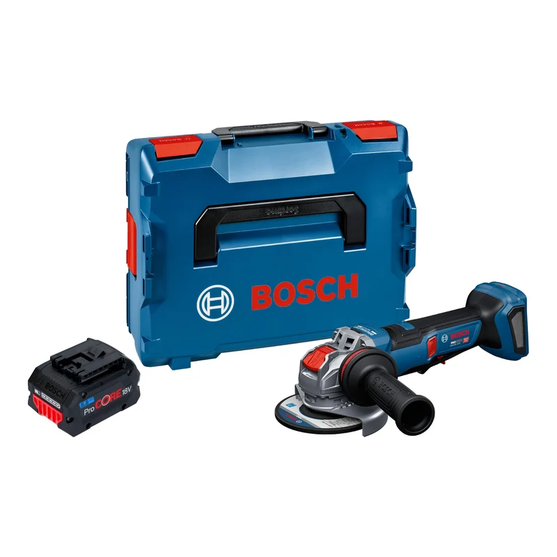 Bosch GWX 18V-11 PS Akku Winkelschleifer 18 V 125 mm + 1x ProCORE Akku 5,5 Ah + L-Boxx - ohne Ladegerät