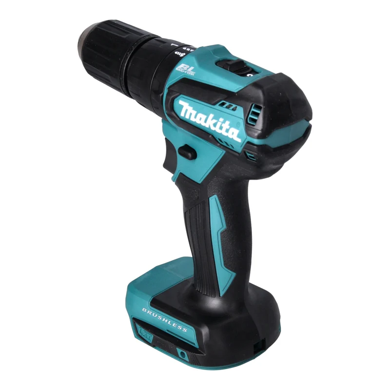 Makita DHP 483 RM1E Akku Schlagbohrschrauber 18 V 40 Nm Brushless + 1x Akku 4,0 Ah + Ladegerät + Koffer