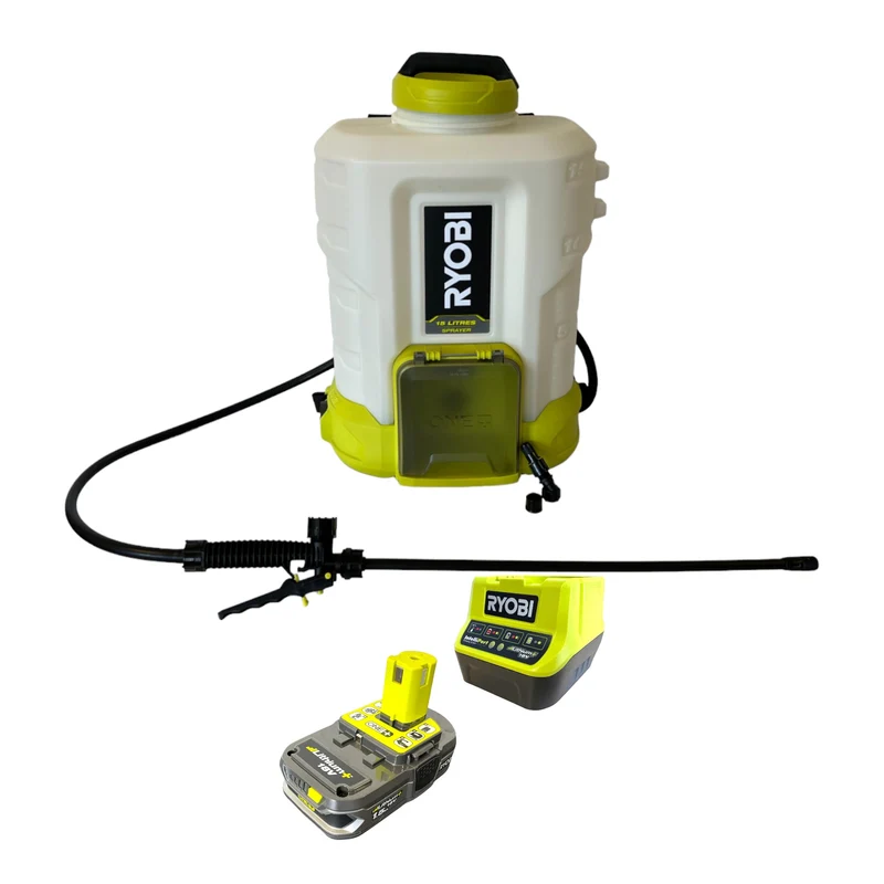 RYOBI RY18BPSB-115 Akku Drucksprüher 18 V 15 l 3 - 6 bar + 1x Akku 1,5 Ah + Ladegerät