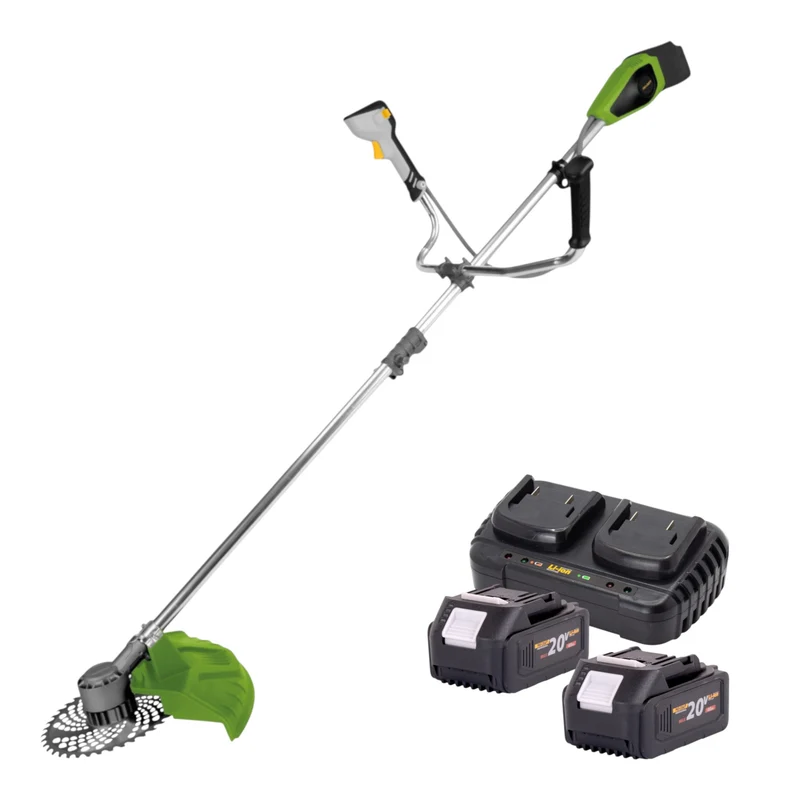 Procraft PTA-41-BB Akku Freischneider 40 V ( 2x 20 V ) 420 mm Brushless + 2x Akku 4,0 Ah + Ladegerät