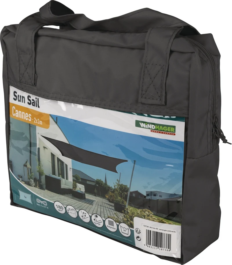 Sonnensegel CANNES RE Polyestergewebe WINDHAGER