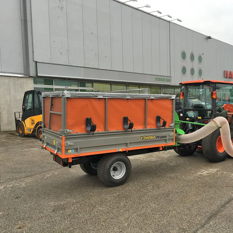 ForeSteel FT-2200 T3 Laubsaugwagen