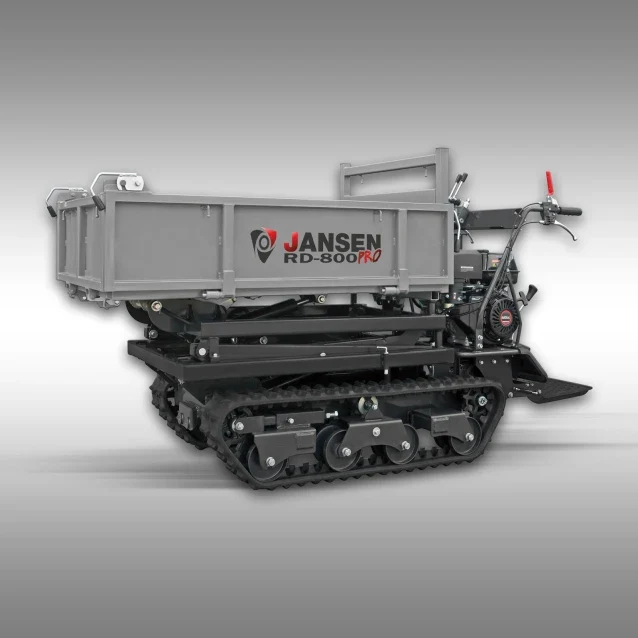 Jansen Raupendumper RD-800pro, hydraulisch, Hochkippsystem, 13 PS, Kettendumper