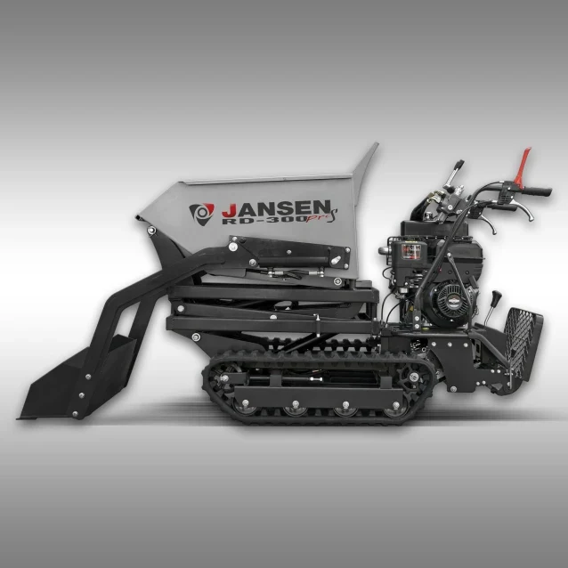 Jansen Raupendumper RD-300proS, hydraulisch, Hochkippsystem, Selbstladefunktion